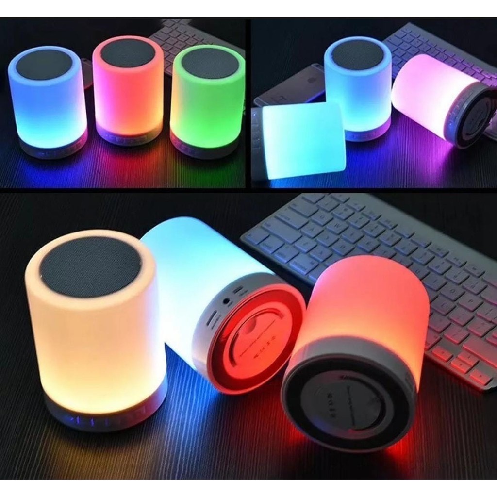 MIINII Speaker Bluetooth CL671 Disco Touch Lampu Music Dan Full Colour