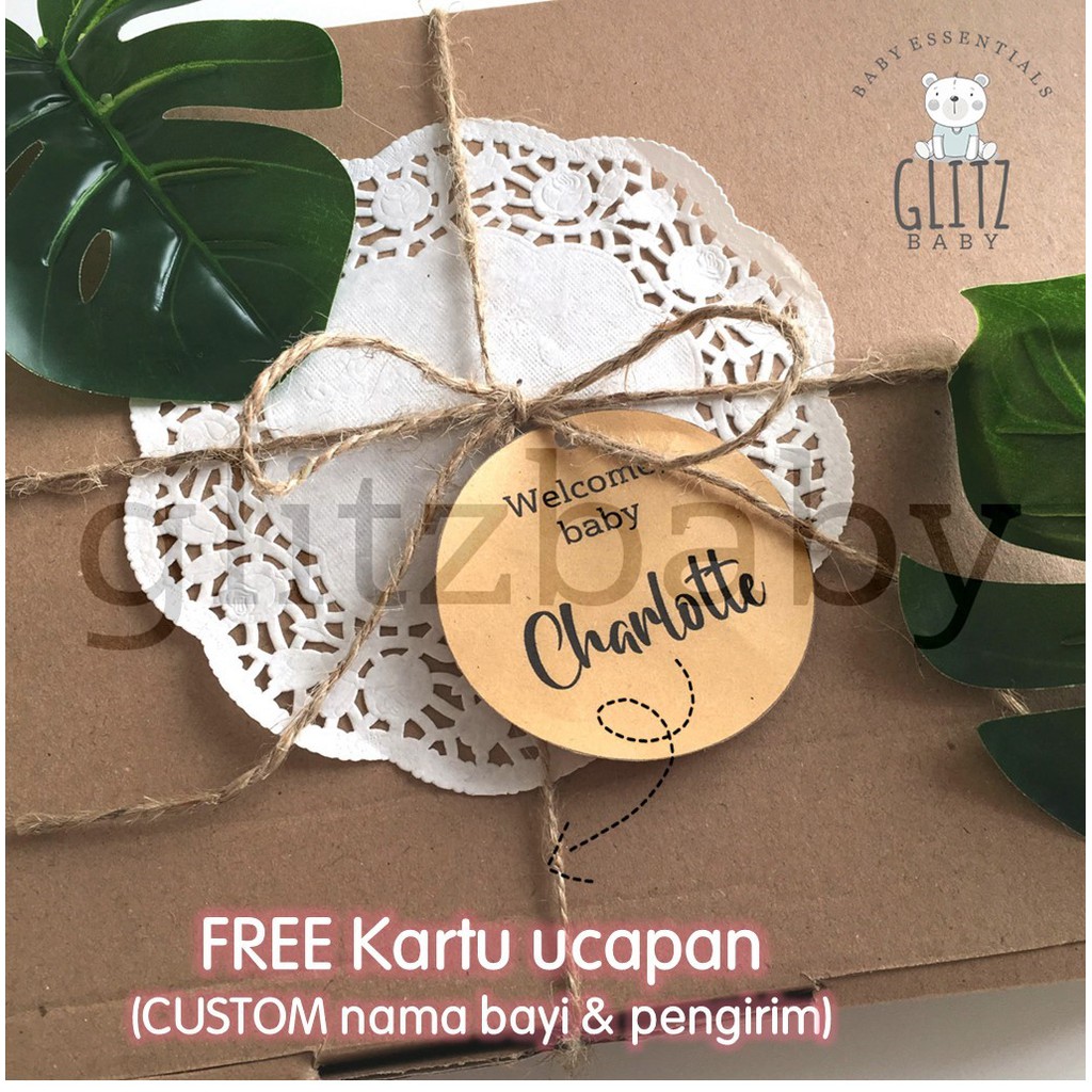 Gift Set Hampers Bayi Perempuan Kado Lahiran Newborn - Glitz Baby Glitzaksesoris-4
