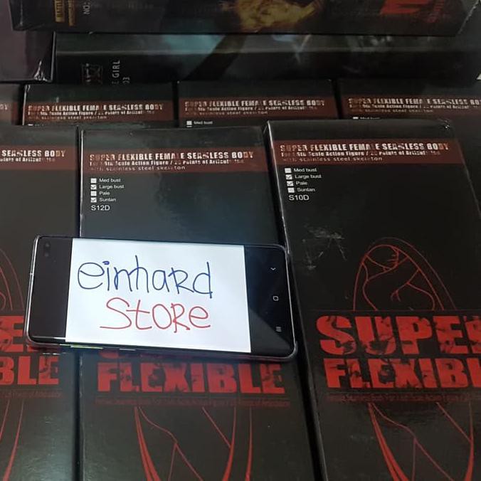 Laris 1/6 TbdLeague Female seamless Body steel skeleton Phicen CUCI GUDANG