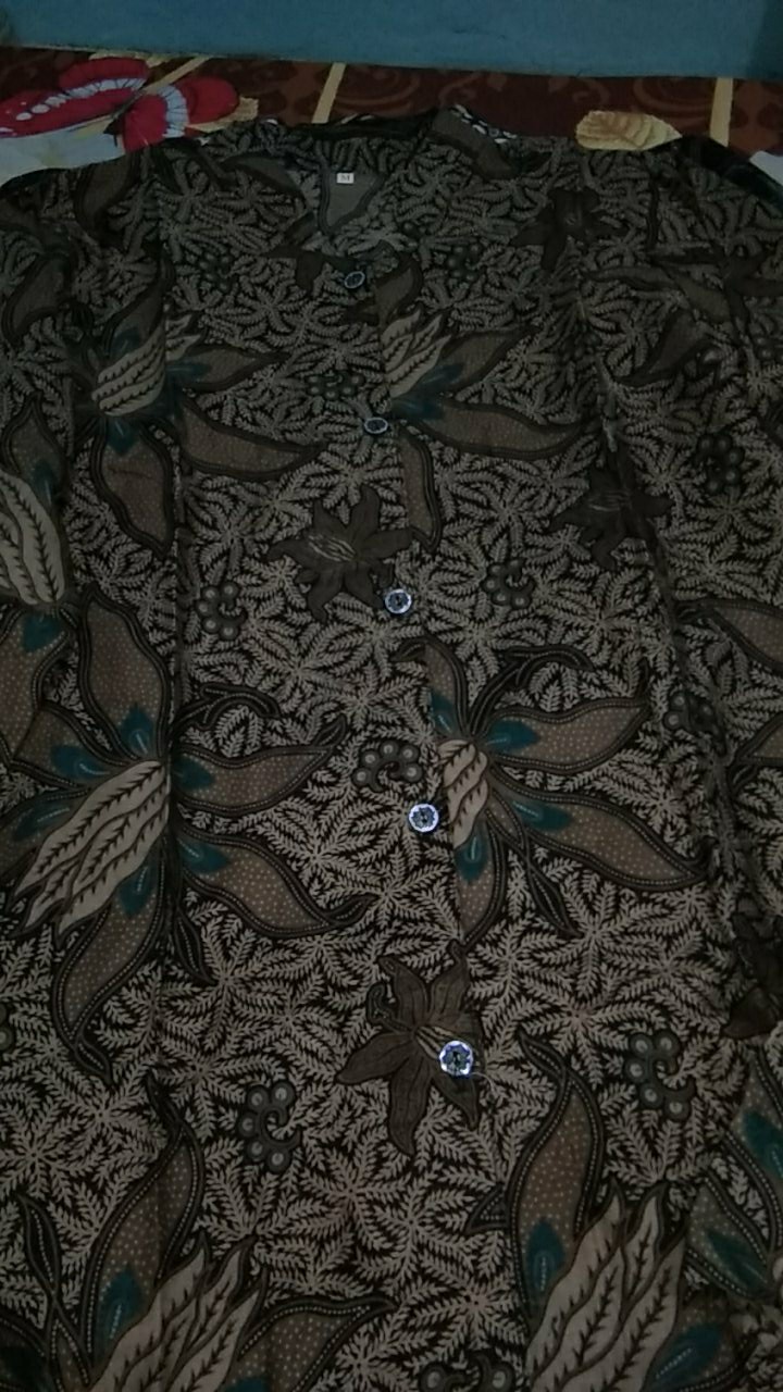 Atasan Batik Dolby Dolbi Dobby Doby Tenun Sutra Tulis Halus Katun Atbm Baron ,sarombit Atasan No