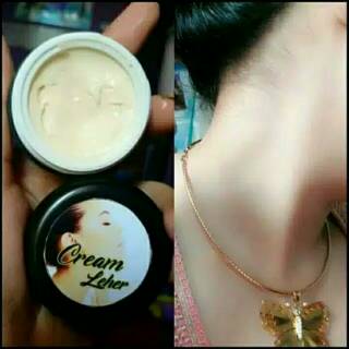 Image of Cream leher
