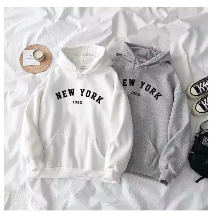 HOODIE UNISEX NY 199X TEBAL PREMIUM TERBARU,