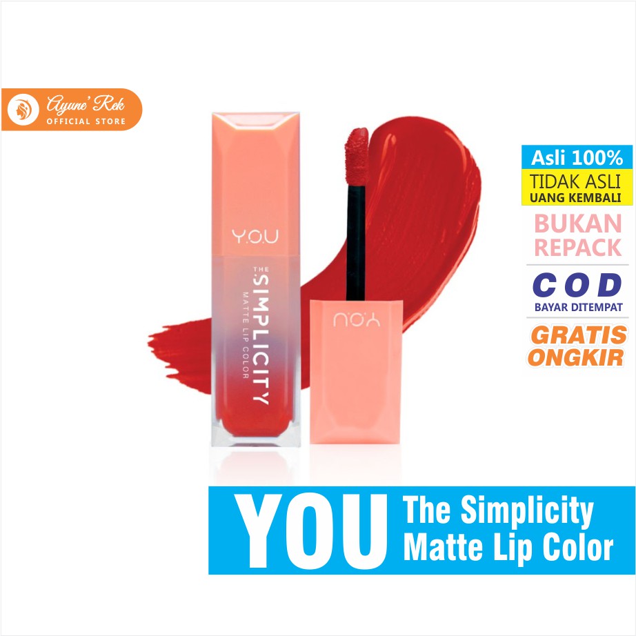 You The Simplicity Matte Lip Color by You Makeup / he Simplicity Matte Lip Color by YOU Makeups / YO