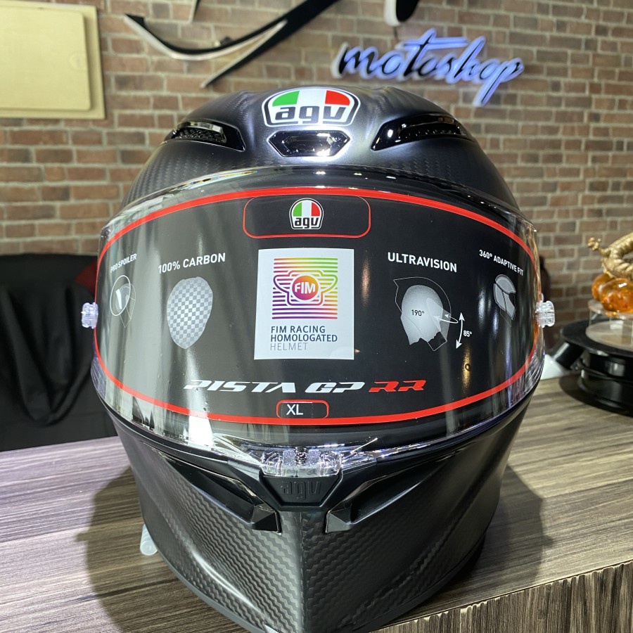AGV Pista GPRR Matte Carbon