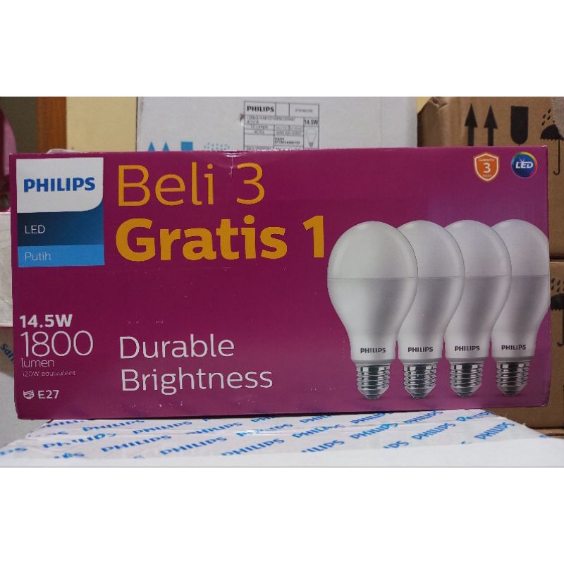 lampu PHILIPS LED 14,5 watt / 14 watt