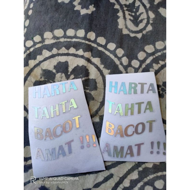 

stiker hologram