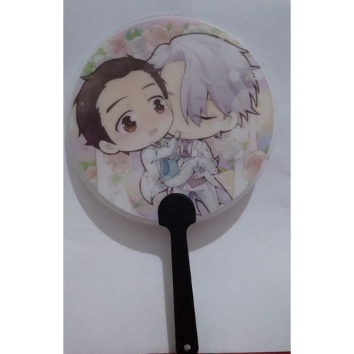 [Preloved] Hand Fan Yuri On Ice / Kipas Tangan Yuri On Ice : Yuri & Viktor
