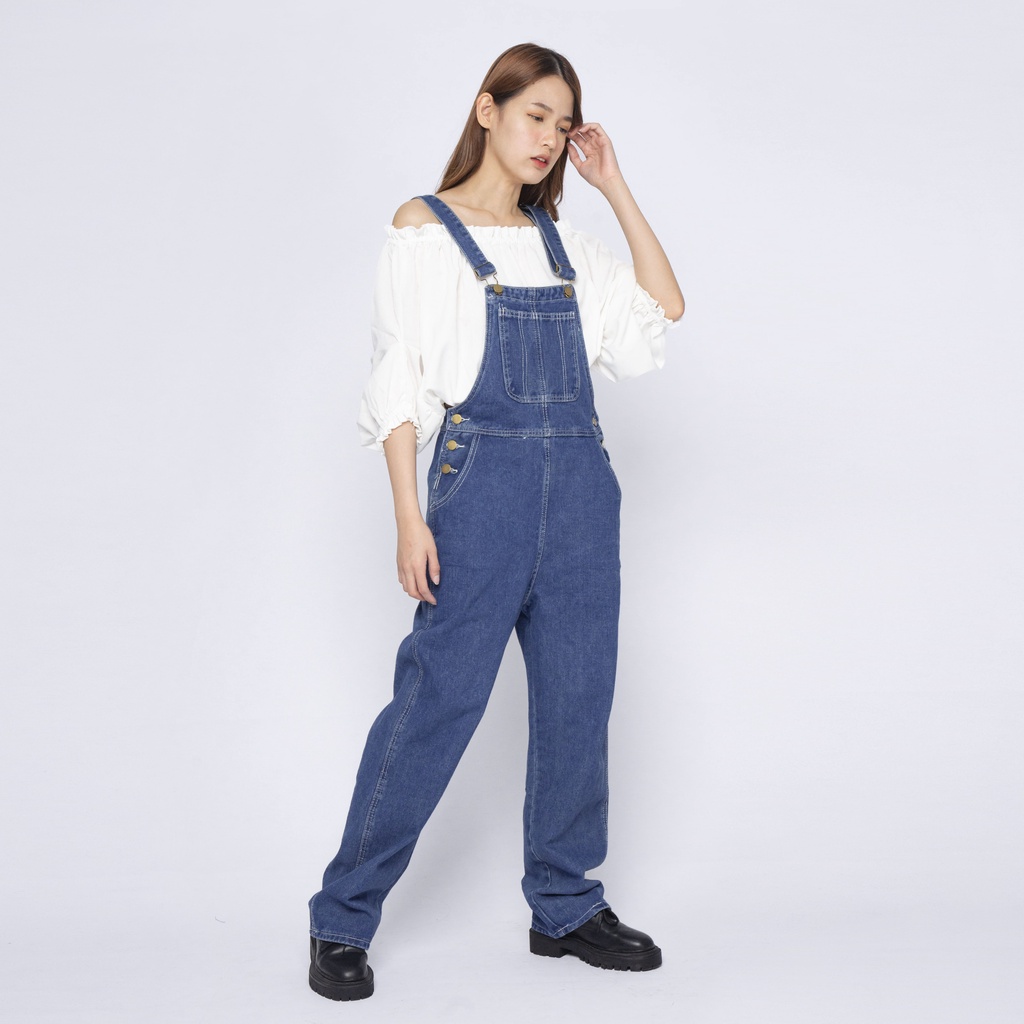 VIERLIN - Jumpsuit jeans 8235