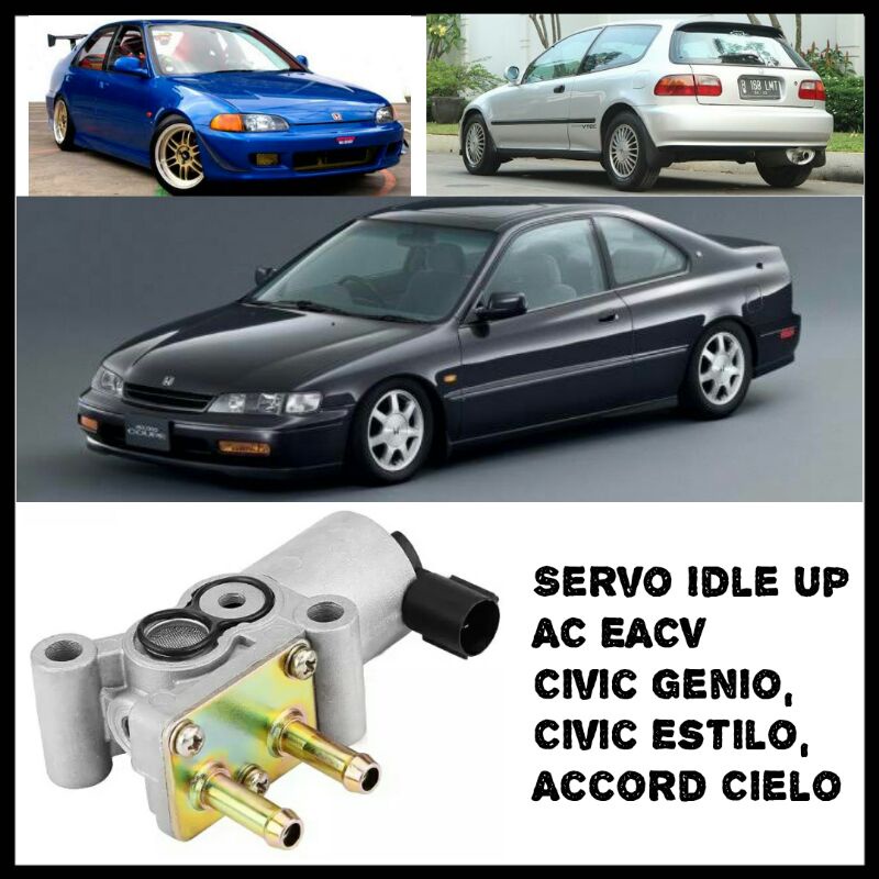 Servo Idle Up AC EACV Civic Genio, Civic Estilo 1992-1995, Accord Cielo 1994-1997