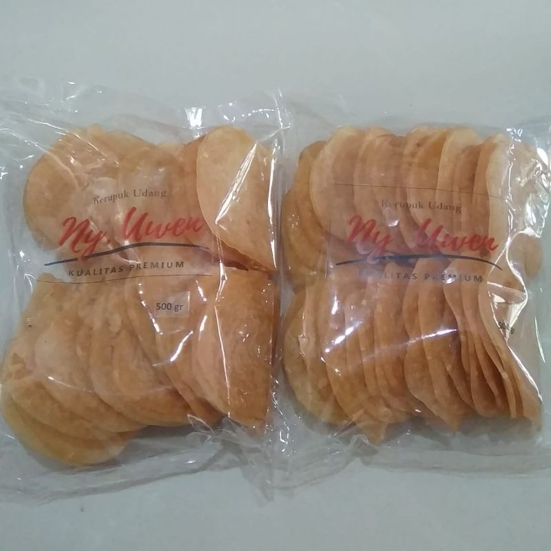 

Kerupuk udang ny.uwen (Gondang) 500gram
