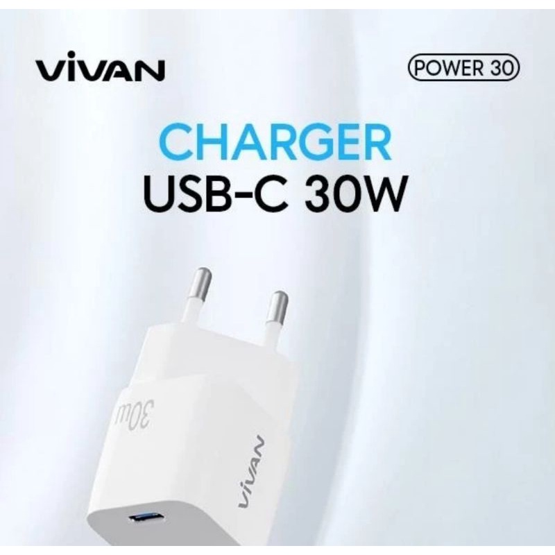 VIVAN 30W PPS CHARGER FAST CHARGING type C Android iPhone Power 30