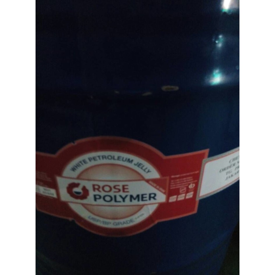 Petrol / Petrolatum / White Petroleum Jelly / Vaseline / Bahan Baku Pomade 1 Kg