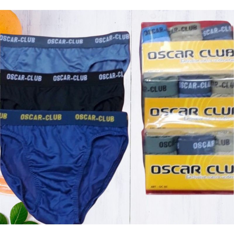 CELANA DALAM PRIA OSCAR CLUB / CD PRIA MURAH ISI 3PCS