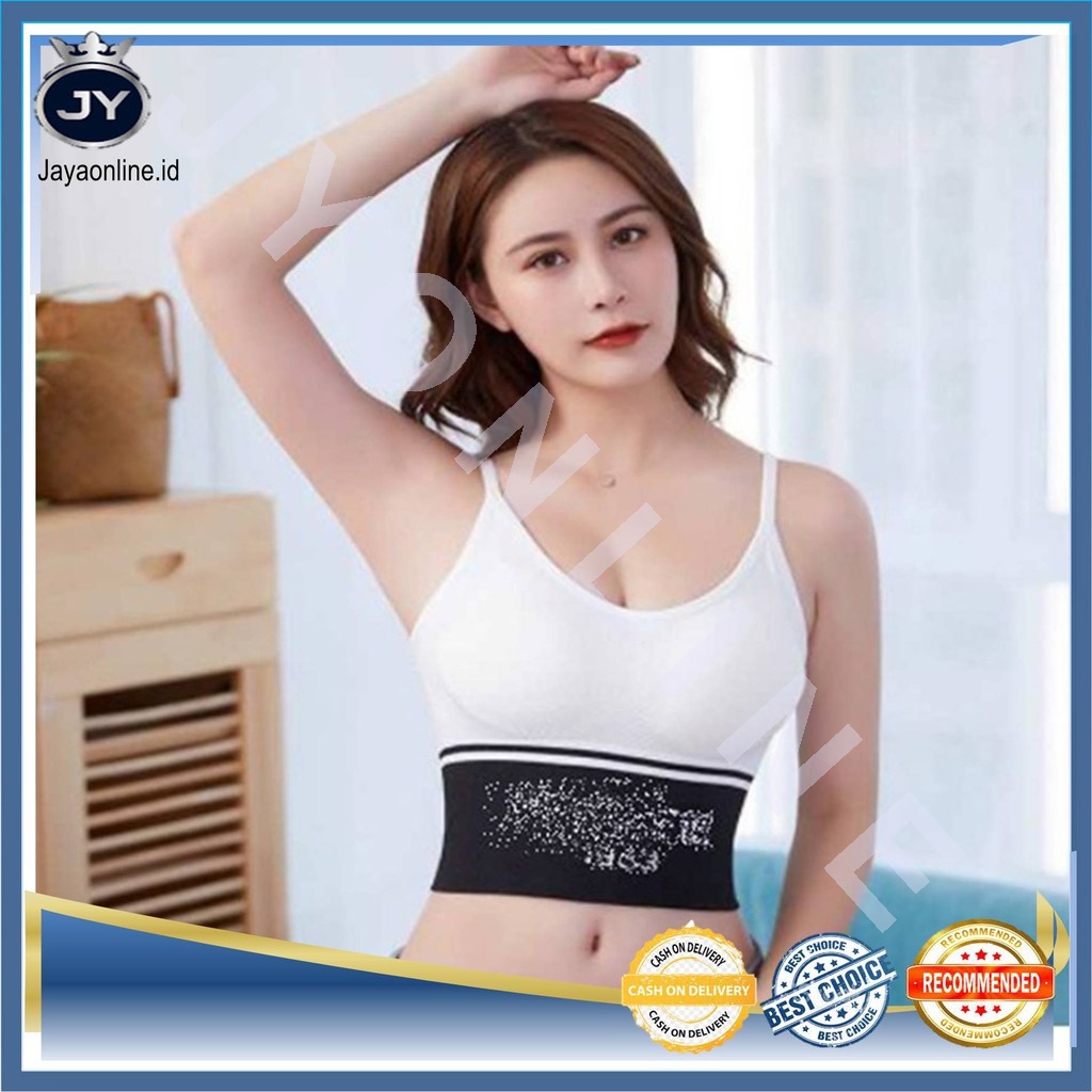 JY BRA-330 SPORT BRA  MOTIF TANPA KAWAT PAKAIAN DALAM WANITA FASHION OLAHRAGA