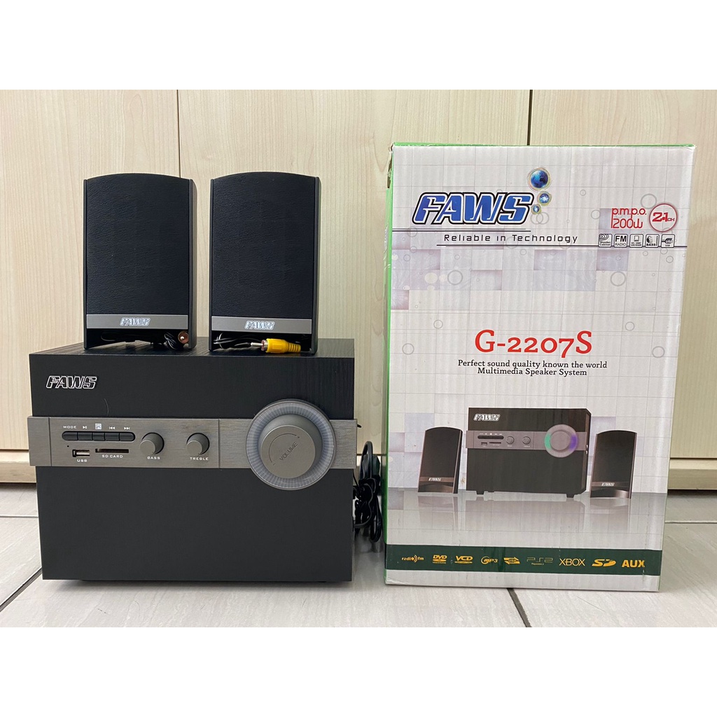 Speaker Bluetooth Faws G-2207 S