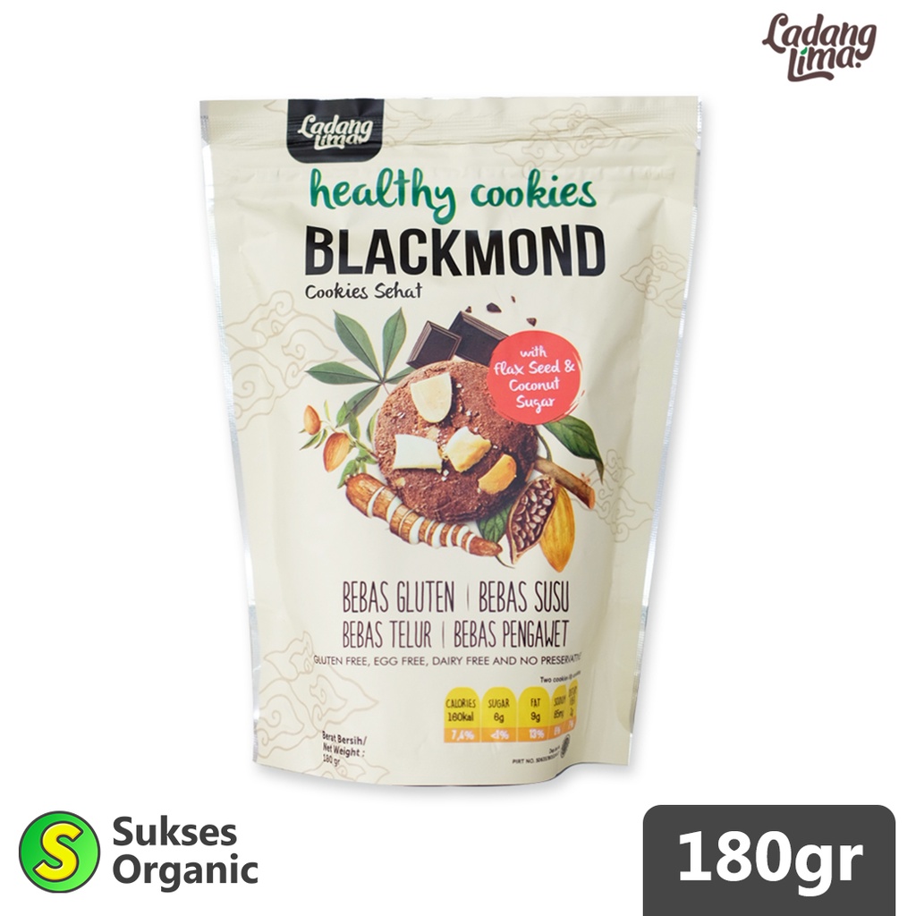 

Blackmond Cookies | Ladang Lima | 180gr