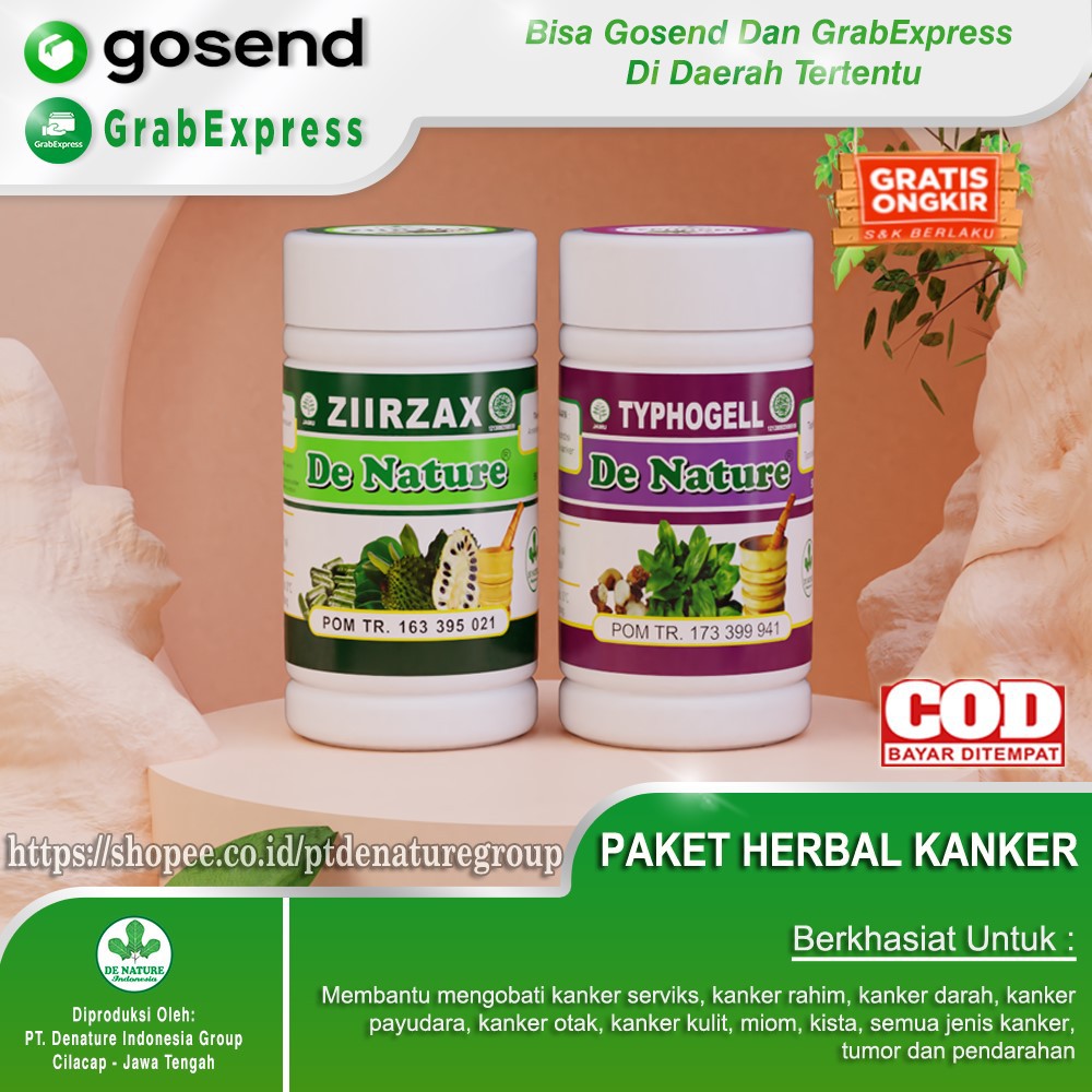

Obat Kanker, Miom, Kista Herbal De Nature