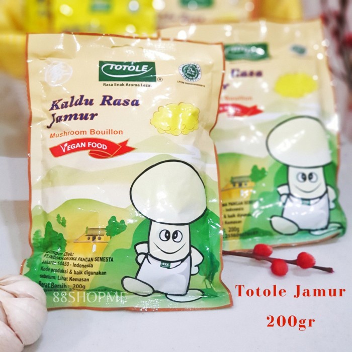 

NEW Totole Kaldu Jamur 200 gr Halal / Penyedap Rasa Jamur 200gr