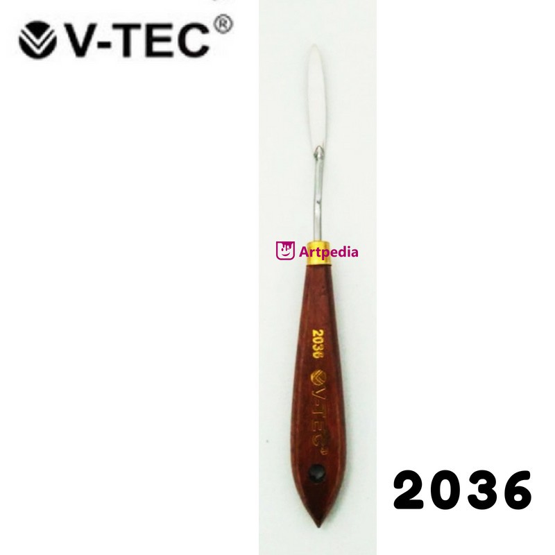

V-Tec Paint Knife No. 2036 / Pisau Palet Satuan / Painting Knife - Pisau Satuan - Pahat