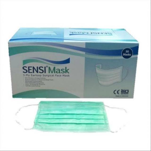 MASKER EAR LOOP MASKER WAJAH, MASKER KARET 3 PLY, MASKER GOJEK, GRAB, UBER