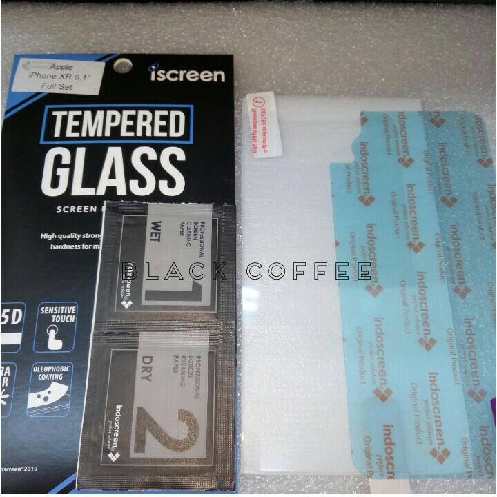 Tempered glass iPhone xr tempered glass iScreen bening