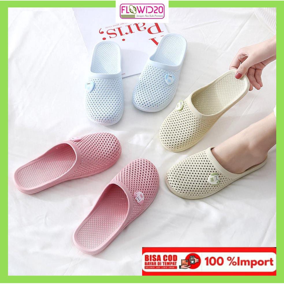 sandal import sandal karet slop sandal tertutup sandal rumah indoor outdoor sandal 108