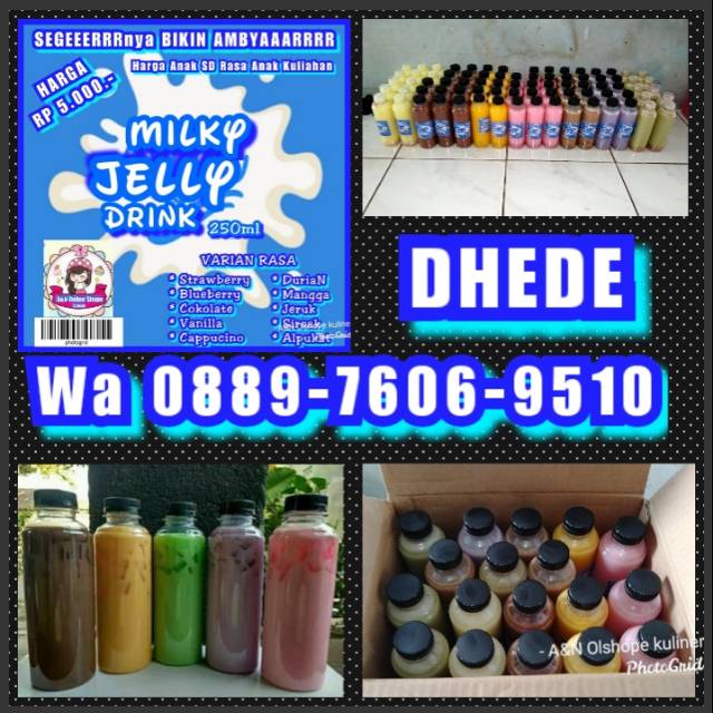 

Milky jelly Drink 250ml