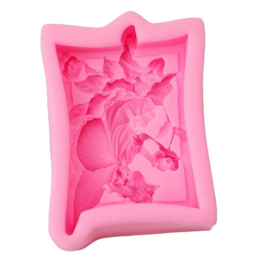 [Elegan] Cetakan Kue DIY Angel Candy Jelly Gadis Bau Bunga Dekorasi Fondant