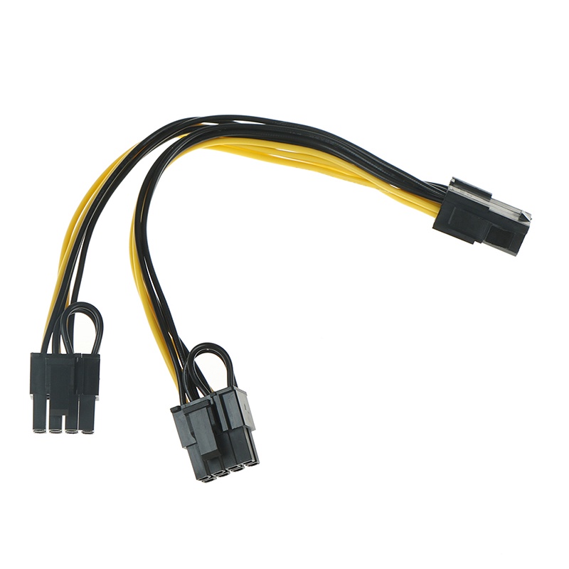 Kabel Power Splitter PCI-E 8Pin Ke PCI-E Express 8Pin (6Pin + 2Pin)