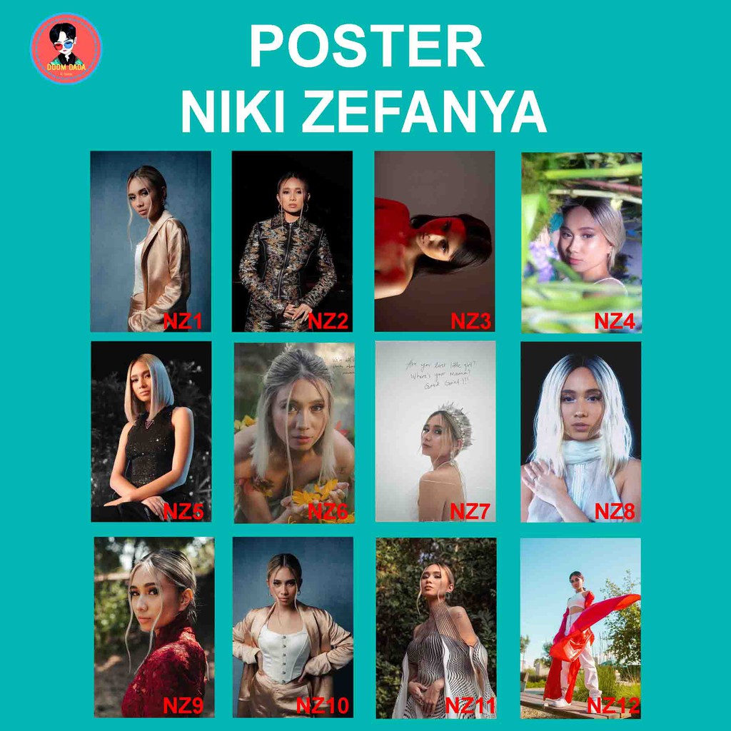 Poster NIKI ZEFANYA / Pajangan Foto NIKI