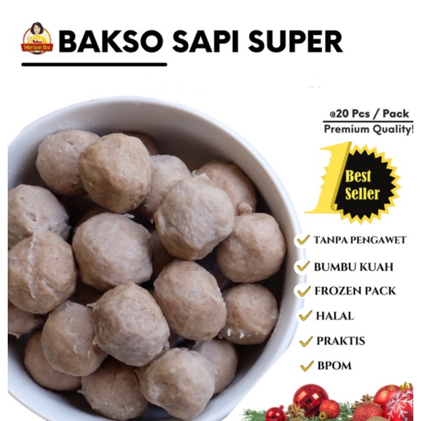 

Bakso Sapi Baso Sapi HALUS SUPER Premium Homemade by Bakso Warisan Ibu