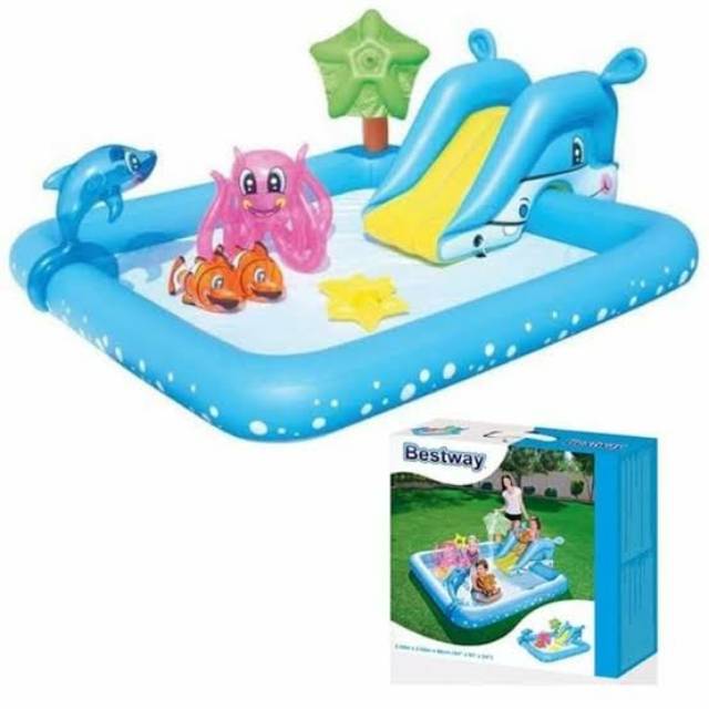 Bestway Fantastic Aquarium Play Pool Kolam Renang Anak