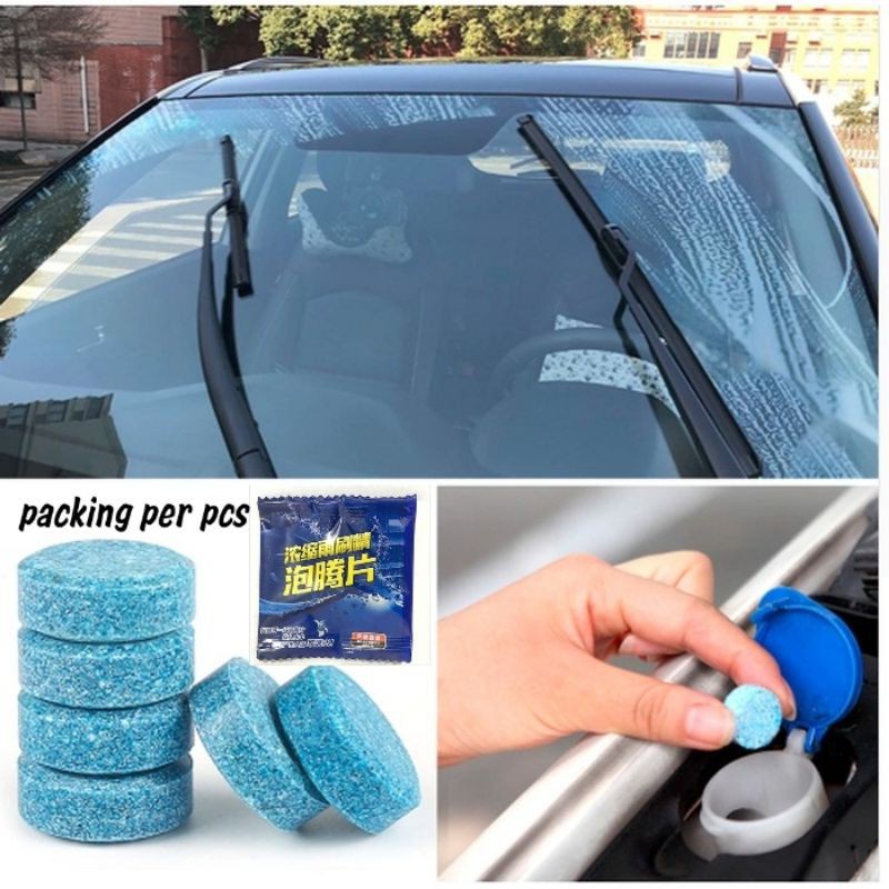 READY STOK Tablet Biru Wiper Tablet Biru  Pembersih Kaca Tablet Pembersih Kaca Mobil Kaca Rumah BISA