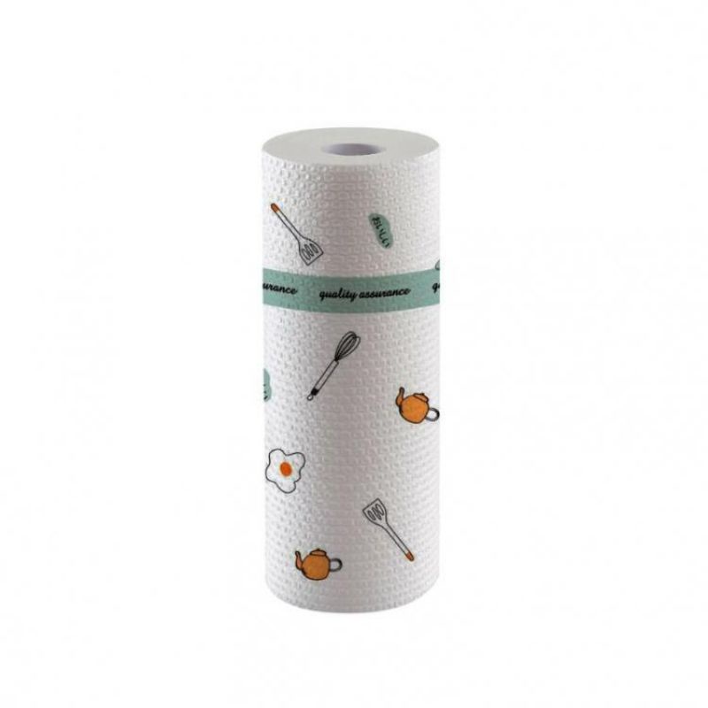 GS8 Tisu Kertas Soft Strong Disposable Paper Towel 1 Roll (50 Helai) tisu toilet tisu piring EO