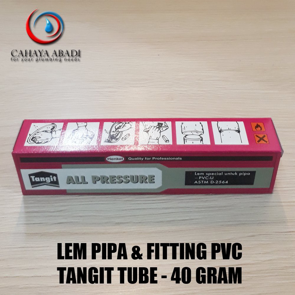 

Unik Lem Tangit Tube 40 Gram Lem Pvc Paralon terbaik