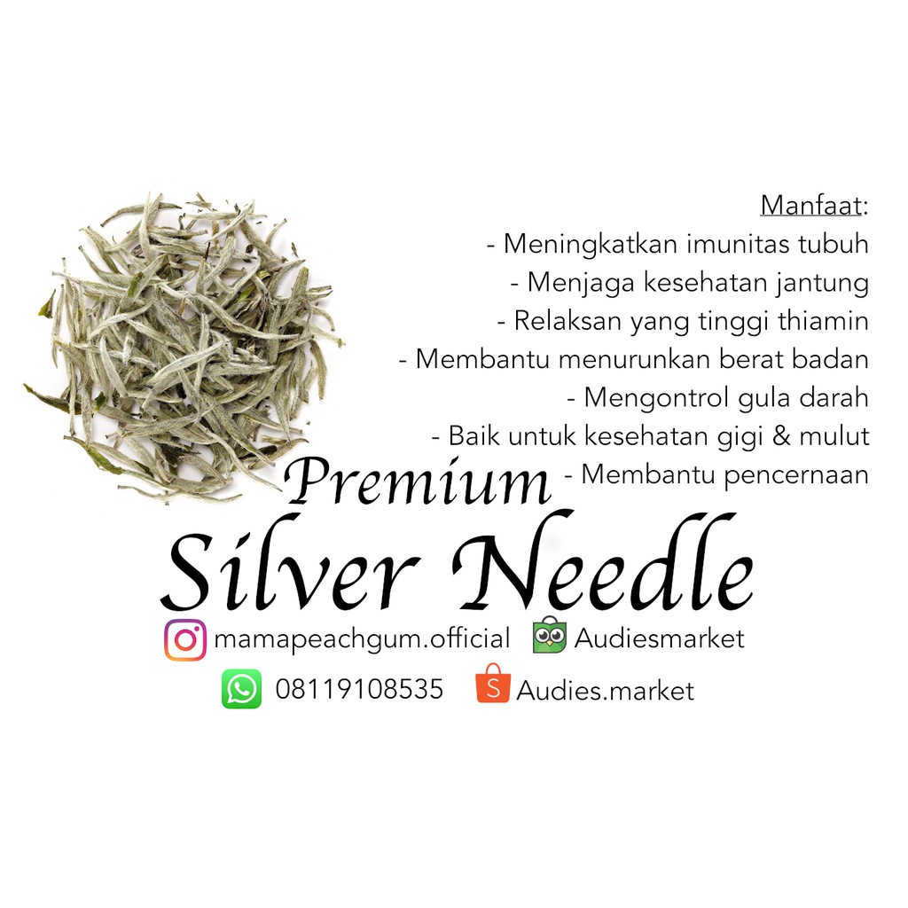 PREMIUM SILVER NEEDLE TEA