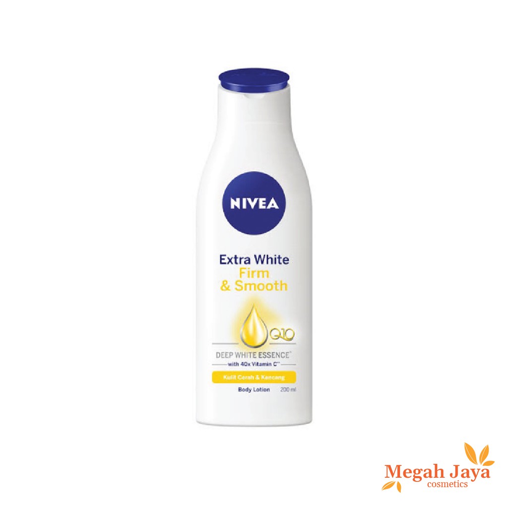 NIVEA EXTRA WHITE FIRM &amp; SMOOTH BODY LOTION 200 Ml @MJ