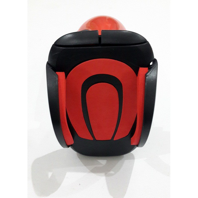 Car Holder Penjepit Gadget HP Handphone GPS Kaca Mobil Merah