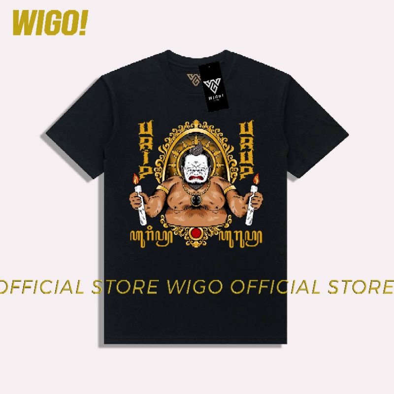 DJVNS T-shirt Baju Kaos Semar Urip Urup Aksara Jawa