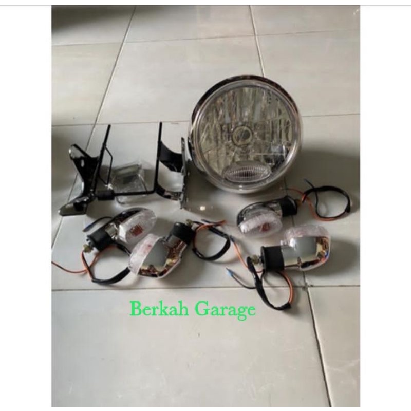 Lampu Set Bulat RX-King / Vixion / Scoopy Tebal