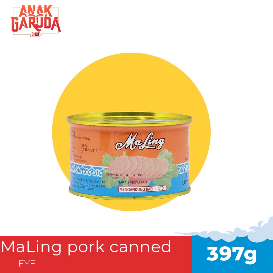 

MaLing / Ma Ling Pork Canned Daging Babi FYF 397g / Daging Babi