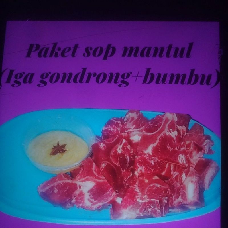 

iga gondrong+bumbu