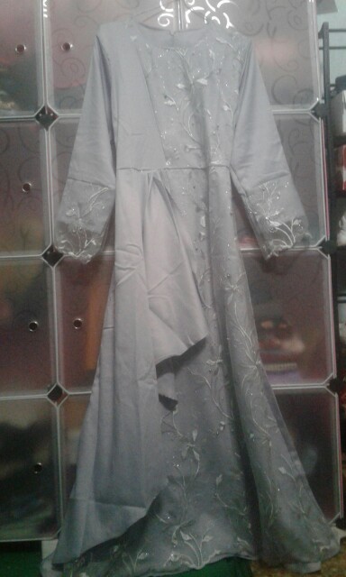 (model Baru)size M,l,xl,xxl,xxxl/gamis Zolana/gamis Brukat Tile/gamismuslim/gamis Kondangan/cantik