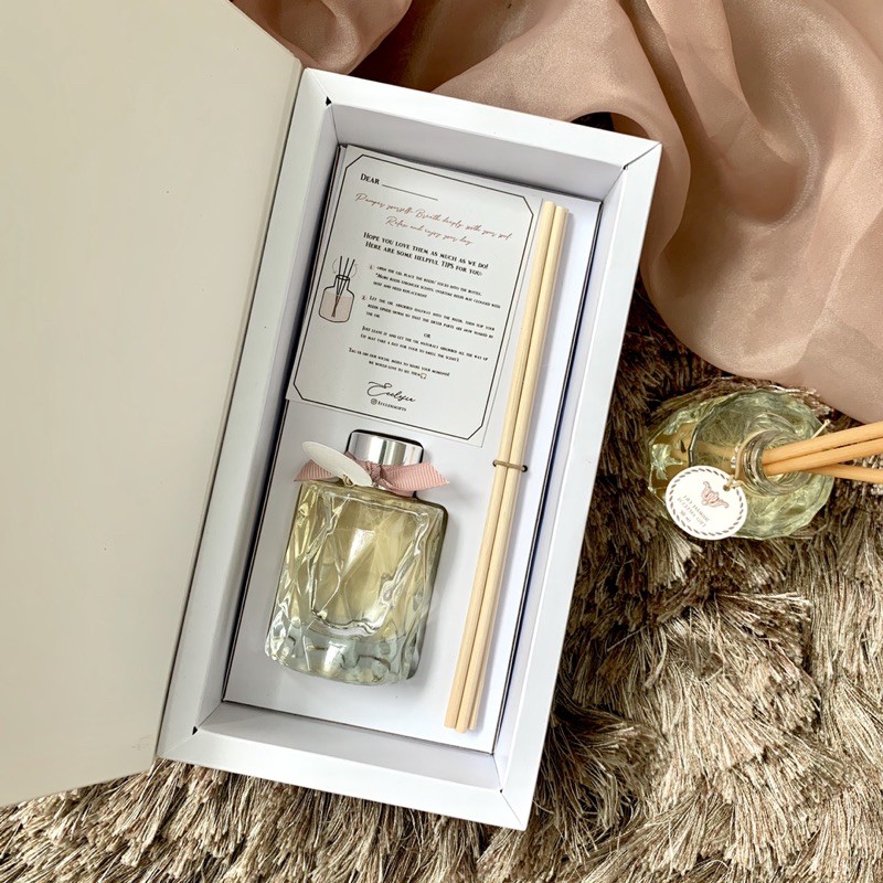 [LILY JASMINE] - PREMIUM REED DIFFUSER/PEWANGI RUANGAN  50 ml  - SIGNATURE GIFT