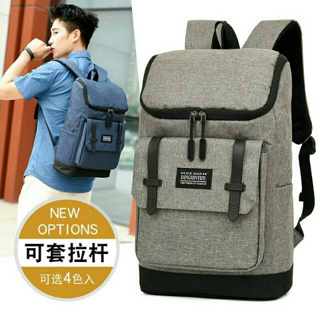 JS_Tas Pria ZB RDN 069 Distro Raindoz Bandung Ransel Punggung Backpack Cowok Keren Sek BRAN NB-Tp BJ