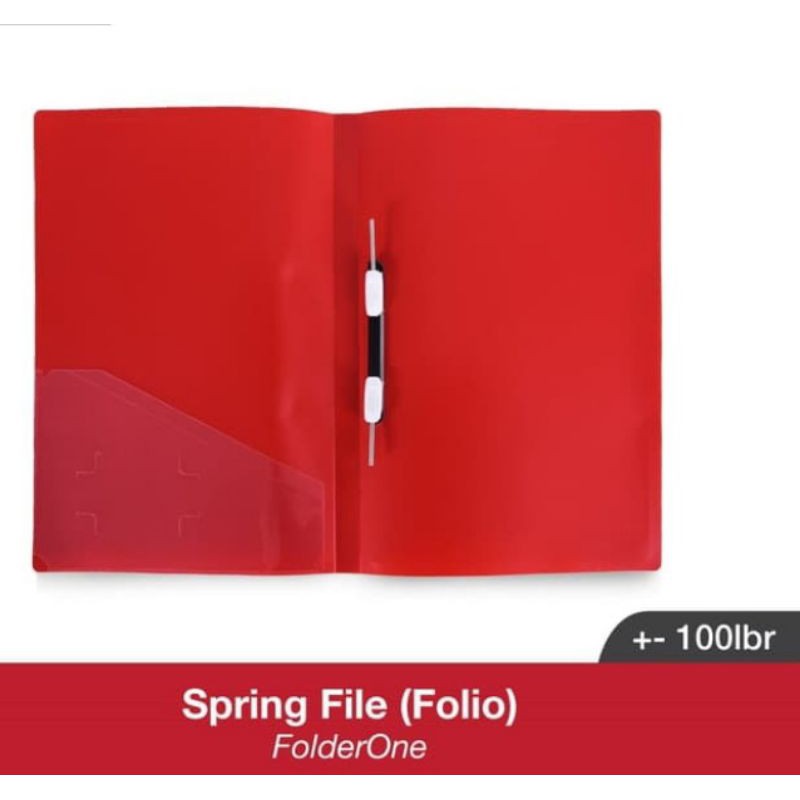 

spring file folio folder one (1 pcs)