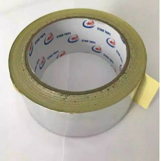 Lakban Alumunium Tape Solatape 45 MM X 100 CM Lem Tambal panci DiasahToys