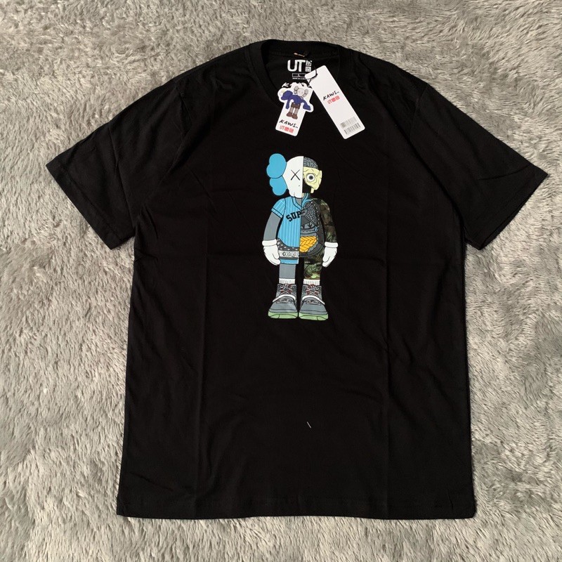 Kaos Tshirt Uniqlo X Kaws Anatomy Baseball Fulltag