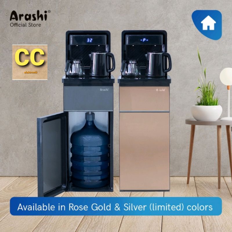 DISPENSER ARASHI GALON BAWAH AMD 02BC ARASHI DISPENSER AIR MINUM MULTIFUNGSI AMD02BC+ remote