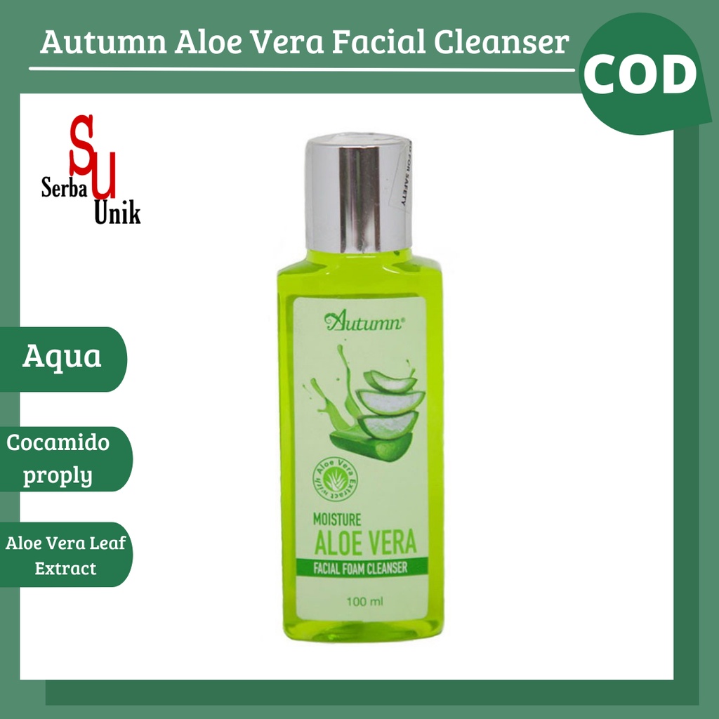 Autumn Moisture Aloe Vera Facial Foam Cleanser